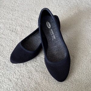 Dr. Scholl's Women's Navy Mesh Flats